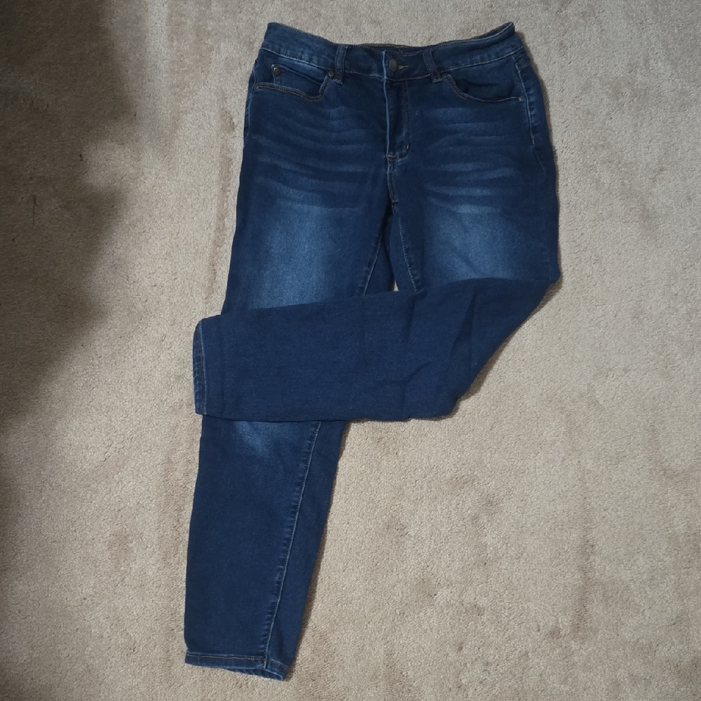 Tahari Indigo Denim Jeans
